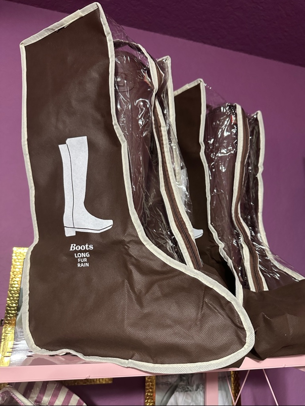 Hunter Tall Rust Brown Waterproof Rain Boots - Picture 6 of 6